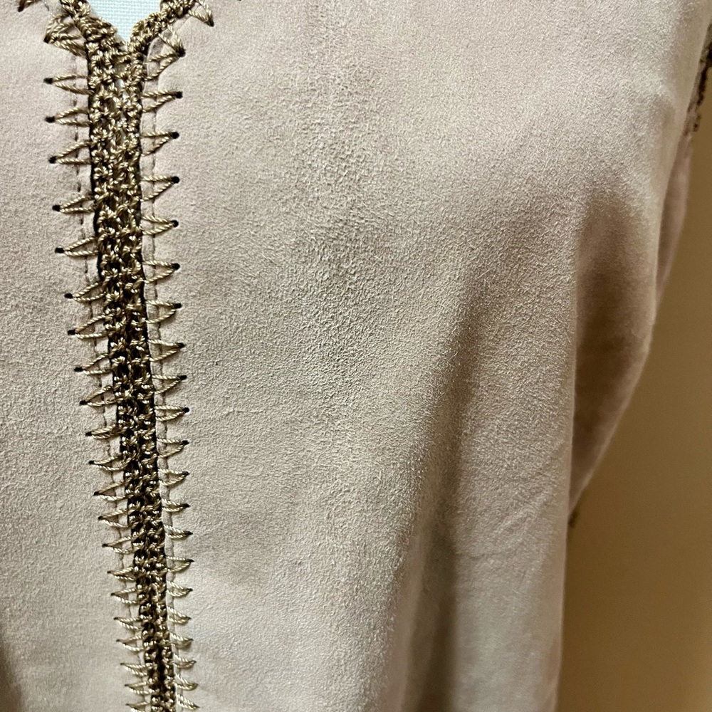 NWT Sundance Dakota Suede Leather Vest Size Large - Picture 4 of 14